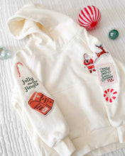 Load image into Gallery viewer, SANTA BELIEVE • embroidered hoodie (kids + youth)