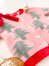 Load image into Gallery viewer, CHRISTMAS TREE • fuzzy cardigan (WOMEN + KIDS)