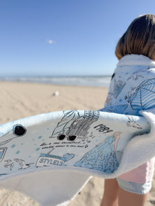 welcome to new york  • sherpa throw blanket (SALE)
