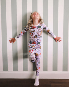 TAY-LOWEEN • bamboo kids pjs (two-piece) SALE
