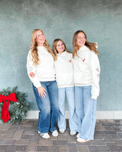 Load image into Gallery viewer, SANTA BELIEVE • embroidered mock neck (women's)