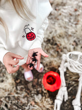 Load image into Gallery viewer, MOST SPOOKY • embroidered pullover hoodie (kids + youth)