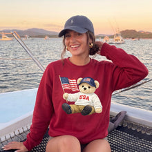 Load image into Gallery viewer, USA BEAR • pullover (WOMEN)