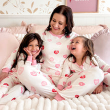 Load image into Gallery viewer, CONVERSATION HEARTS • bamboo women's pajamas