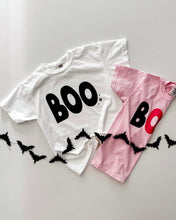 Load image into Gallery viewer, RETRO BOO • heavyweight tee (women + kids)