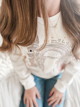Load image into Gallery viewer, LOVE STORY • pullover (women + kids) CREAM (SALE)