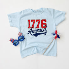 Load image into Gallery viewer, 1776 • kids heavyweight tee (blue or white)
