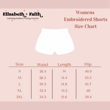 Load image into Gallery viewer, MOST SPOOKY • embroidered shorts (women's)