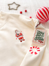 Load image into Gallery viewer, SANTA BELIEVE • embroidered mock neck (kids + youth)