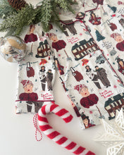 Load image into Gallery viewer, MISCHIEF • kids button down pajamas by NYSHA LILLY (RESTOCKED)