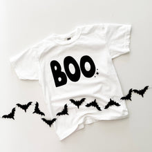 Load image into Gallery viewer, RETRO BOO • heavyweight tee (women + kids)