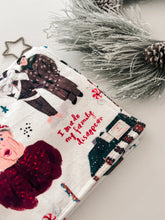 Load image into Gallery viewer, MISCHIEF • sherpa throw blanket by NYSHA LILLY