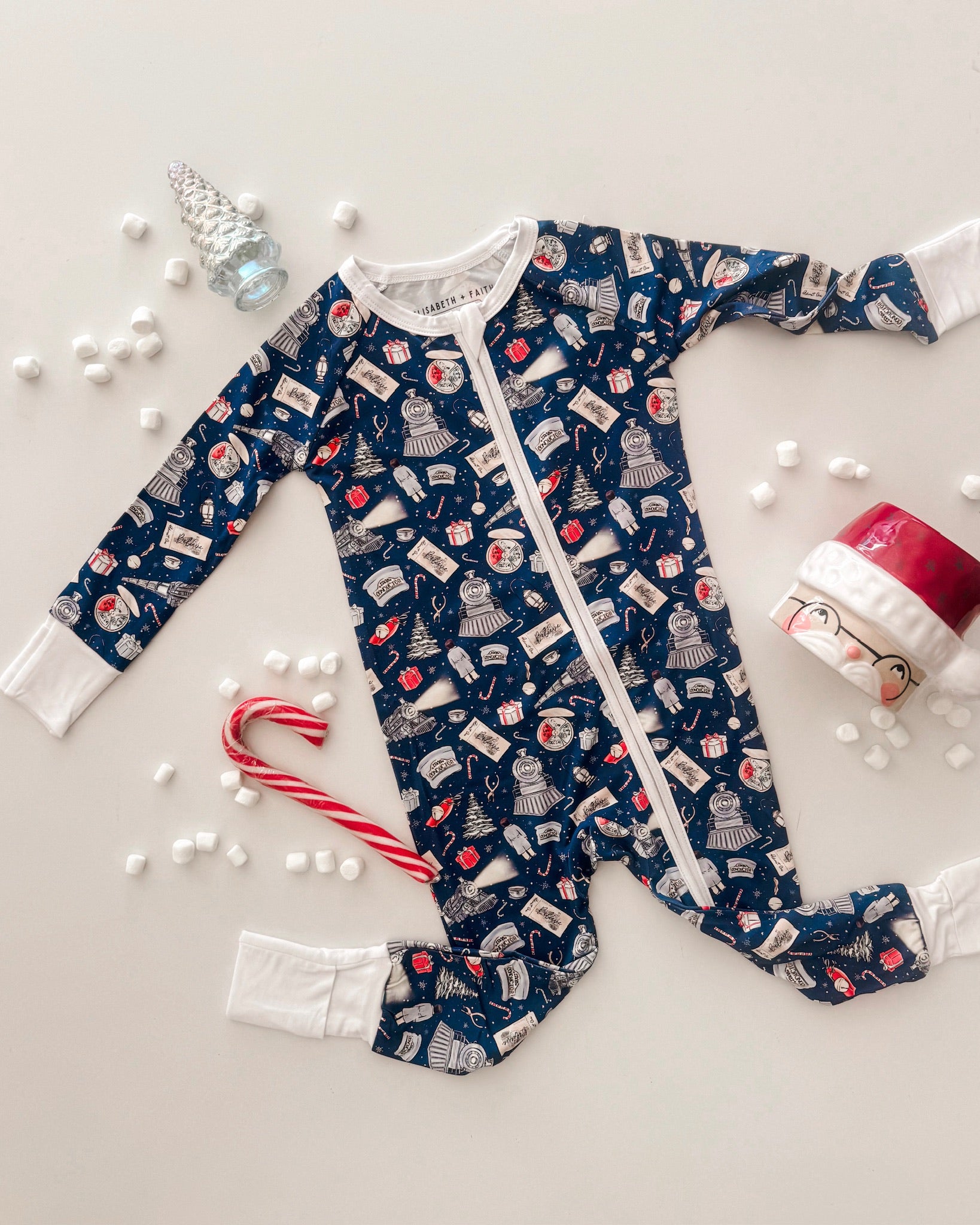 CHRISTMAS TRAIN • pajamas (baby, kids, youth)