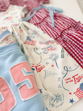 Load image into Gallery viewer, AMERICAN SUMMER • kids twirl dress (flash)