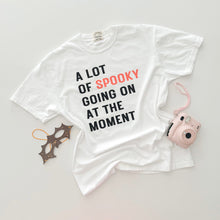 Load image into Gallery viewer, A LOT OF SPOOKY • heavyweight tee (women + kids) SALE