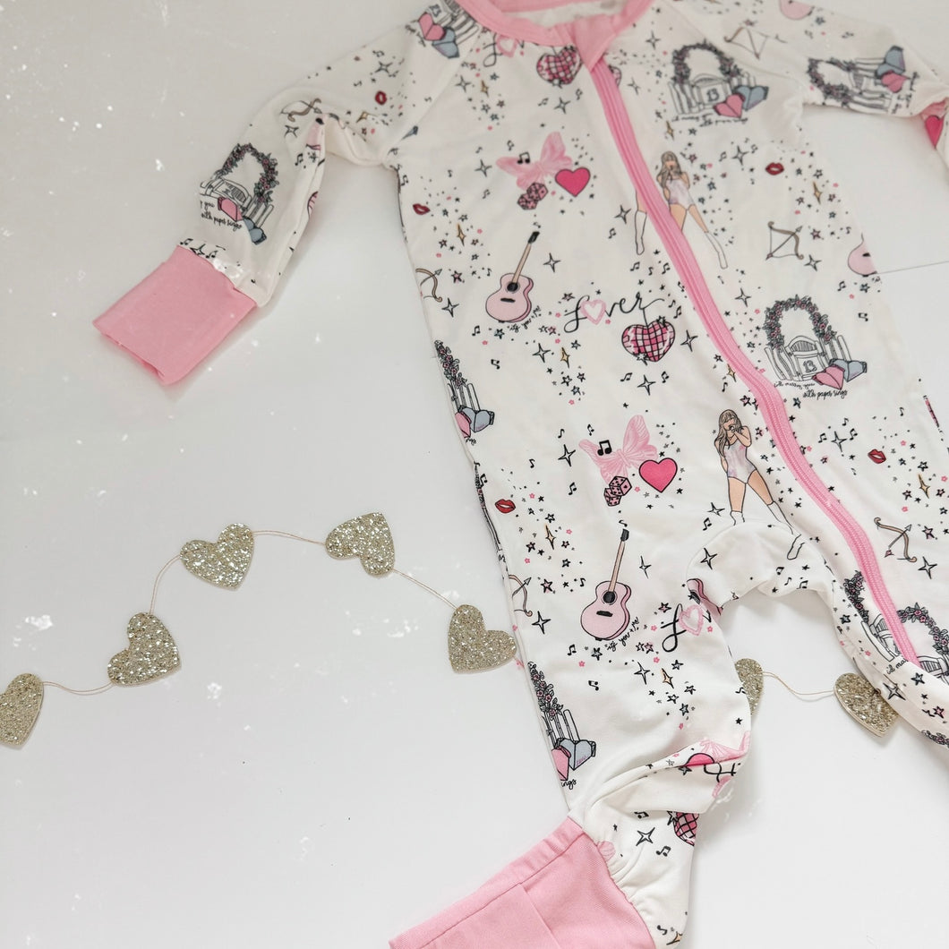 LOVER • baby zipper pjs (one-piece) SALE
