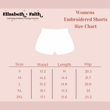 Load image into Gallery viewer, MOST SPOOKY • embroidered shorts (women's)