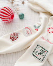 Load image into Gallery viewer, SANTA BELIEVE • embroidered pullover hoodie (women's)