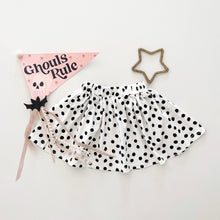 Load image into Gallery viewer, POLKA DOTS • kids twirl skirt