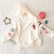 Load image into Gallery viewer, SANTA BELIEVE • embroidered pullover hoodie (women's)