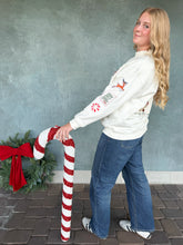 Load image into Gallery viewer, SANTA BELIEVE • embroidered mock neck (kids + youth)