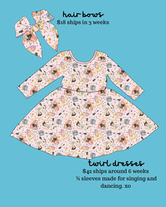 MUSIC MAGIC • twirl dress