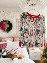 Load image into Gallery viewer, CHRISTMAS TREE FARM • bamboo kids pajamas