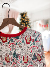 Load image into Gallery viewer, CHRISTMAS TREE FARM  • bamboo women&#39;s jogger style pjs