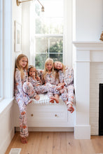 Load image into Gallery viewer, HOUSE IS HAUNTED • button down pj&#39;s (women) two-piece