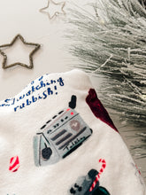 Load image into Gallery viewer, MISCHIEF • sherpa throw blanket by NYSHA LILLY