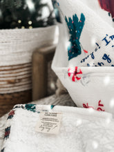 Load image into Gallery viewer, MISCHIEF • sherpa throw blanket by NYSHA LILLY