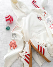 Load image into Gallery viewer, SANTA BELIEVE • embroidered pullover hoodie (women's)