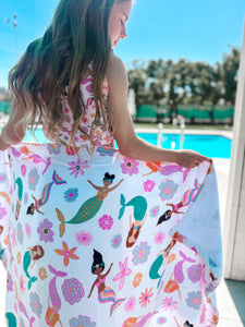 MERMAIDS • beach towel FLASH