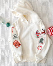 Load image into Gallery viewer, SANTA BELIEVE • embroidered pullover hoodie (women's)