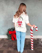 Load image into Gallery viewer, SANTA BELIEVE • embroidered tee (women's)
