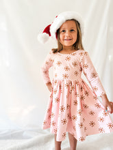 Load image into Gallery viewer, LET IT SNOW• twirl dress