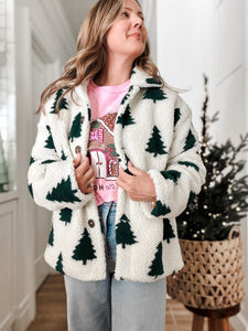 TREE FARM • sherpa jacket (women)