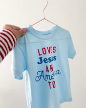 Load image into Gallery viewer, LOVES JESUS • women's heavyweight tee