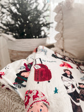 Load image into Gallery viewer, MISCHIEF • sherpa throw blanket by NYSHA LILLY