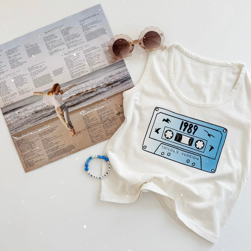 1989 CASSETTE • tanks/tees (kids + adults) (SALE)