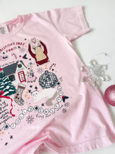 Load image into Gallery viewer, JOLLY SWIFTIE • heavyweight tee (women + kids) pink