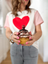 Load image into Gallery viewer, GINGHAM HEART • kids tee