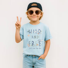 Load image into Gallery viewer, WILD AND FREE • kids tee