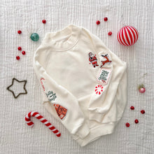 Load image into Gallery viewer, SANTA BELIEVE • embroidered mock neck (kids + youth)