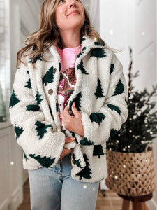 TREE FARM • sherpa jacket (women)