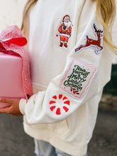 Load image into Gallery viewer, SANTA BELIEVE • embroidered pullover hoodie (women's)