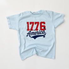 Load image into Gallery viewer, 1776 • women's heavyweight tee (blue or white)