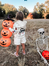 Load image into Gallery viewer, MOST SPOOKY • embroidered pullover hoodie (kids + youth)