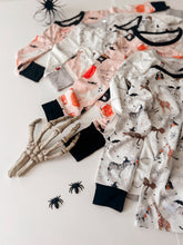 Load image into Gallery viewer, HALLOWEEN NIGHT • baby zipper pjs (one-piece)