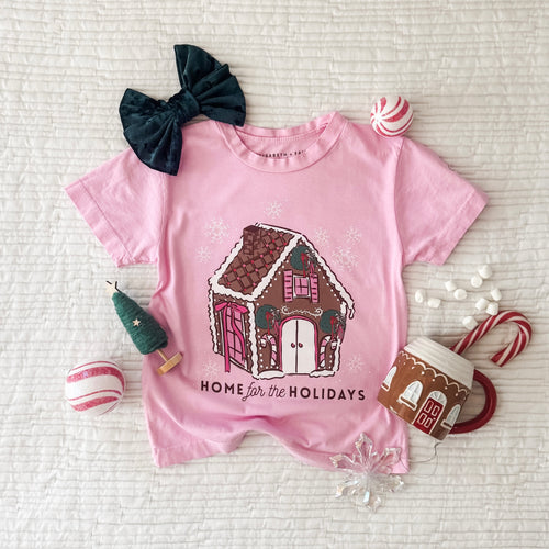HOME FOR THE HOLIDAYS • tee (women + kids)